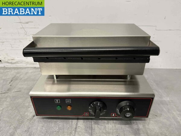 RVS Wafelijzer Corndog ijzer 6 wafels sticks 230V Horeca
