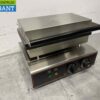 RVS Wafelijzer Corndog ijzer 6 wafels sticks 230V Horeca - Afbeelding 3