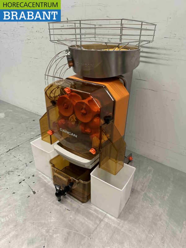 Cancan Automatische sinaasappelpers citruspers met tank 230V Horeca - Afbeelding 2