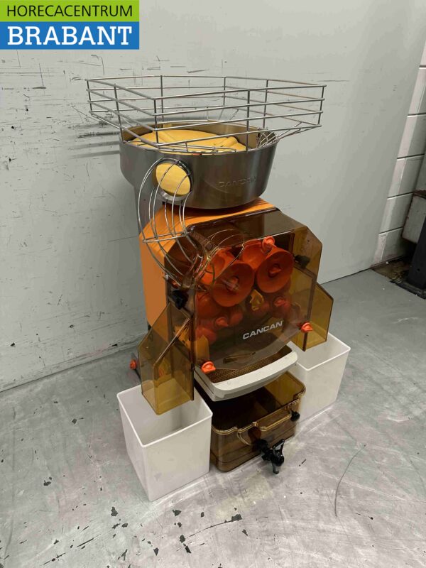 Cancan Automatische sinaasappelpers citruspers met tank 230V Horeca - Afbeelding 3