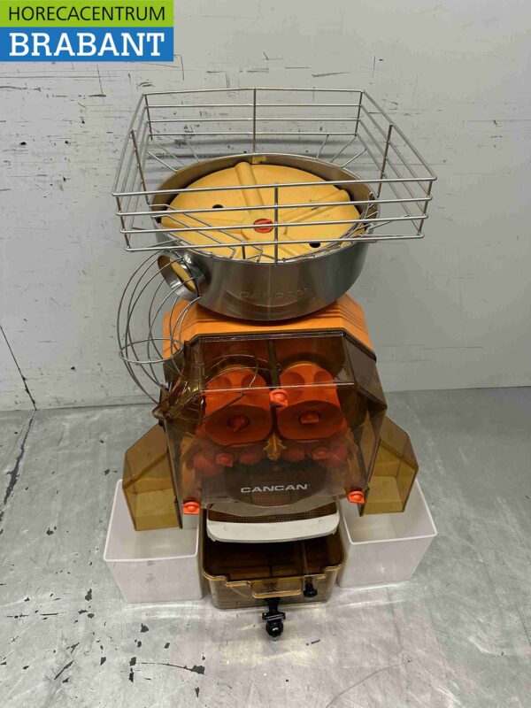Cancan Automatische sinaasappelpers citruspers met tank 230V Horeca - Afbeelding 4