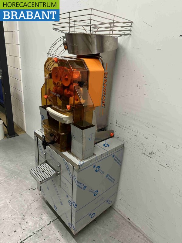 Cancan Automatische sinaasappelpers citruspers met tank met verrijdbaar onderstel 230V Horeca - Afbeelding 4