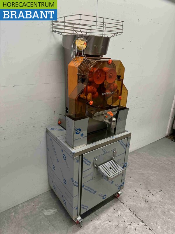 Cancan Automatische sinaasappelpers citruspers met zelfbedieningssysteem en verrijdbaar onderstel 230V Horeca - Afbeelding 4