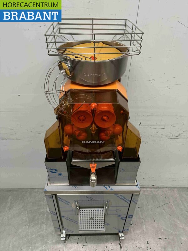 Cancan Automatische sinaasappelpers citruspers met zelfbedieningssysteem en verrijdbaar onderstel 230V Horeca - Afbeelding 5
