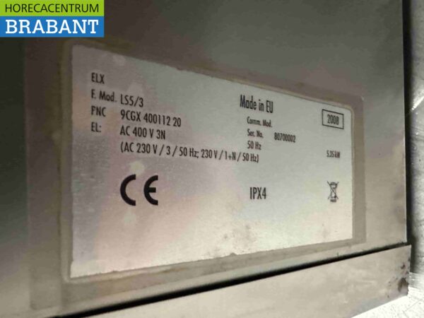 RVS Zanussi LS5/3 Vaatwasser Vaatwasmachine Voorlader 400V Horeca - Afbeelding 5