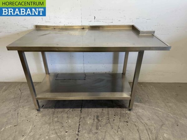 RVS Werktafel Tafel 145 x 70 x 88 cm Horeca