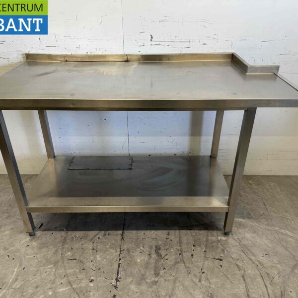 RVS Werktafel Tafel 145 x 70 x 88 cm Horeca