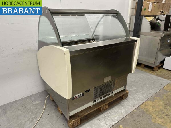 Orion Schepijsvitrine Schepijs voor 12 ijsbakken 400V Horeca - Afbeelding 5