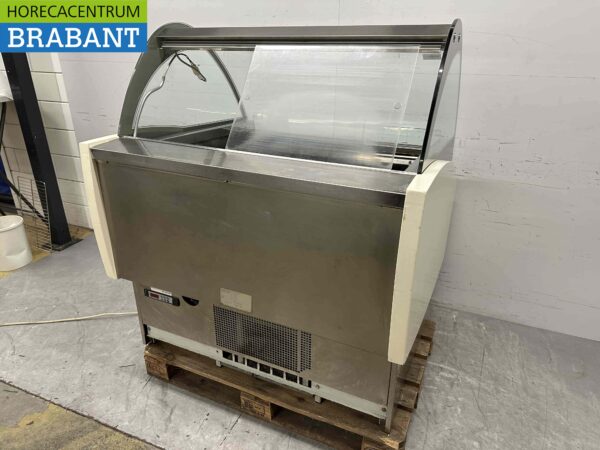 Orion Schepijsvitrine Schepijs voor 12 ijsbakken 400V Horeca - Afbeelding 6