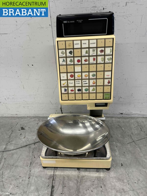 TEC Fruitweegschaal Weegschaal Winkelweegschaal Max. 15 kg Horeca