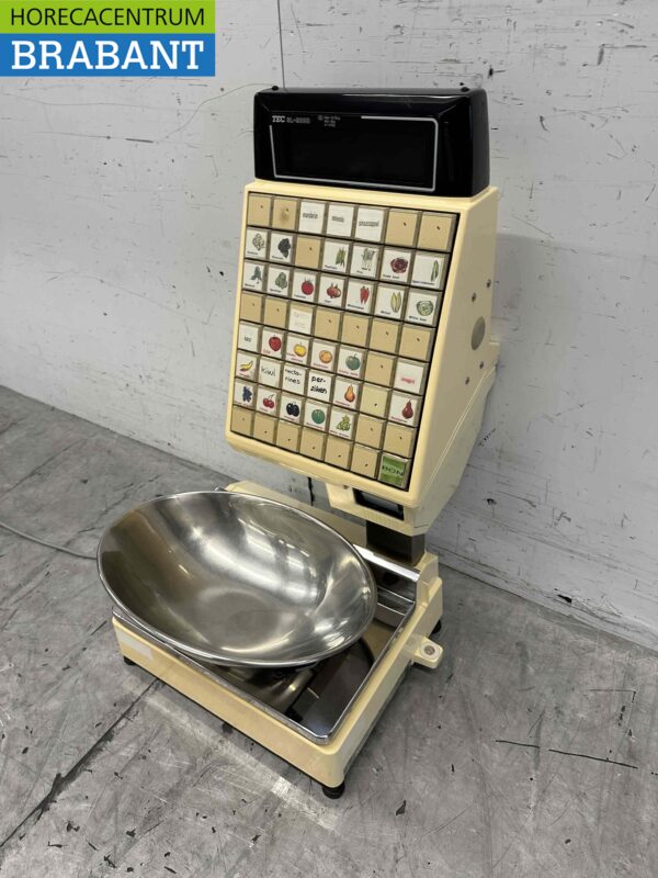 TEC Fruitweegschaal Weegschaal Winkelweegschaal Max. 15 kg Horeca - Afbeelding 2