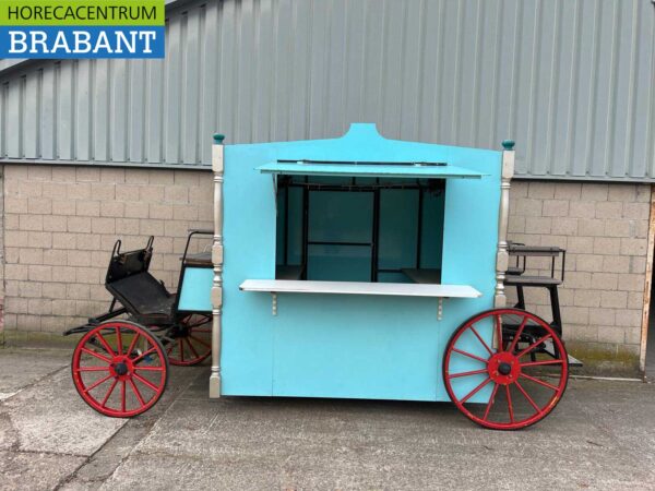 Verkoopwagen Snoepwagen Prinsessenwagen Koets Rijtuig 460 cm Kermis Horeca
