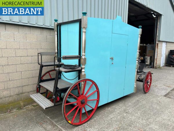 Verkoopwagen Snoepwagen Prinsessenwagen Koets Rijtuig 460 cm Kermis Horeca - Afbeelding 3