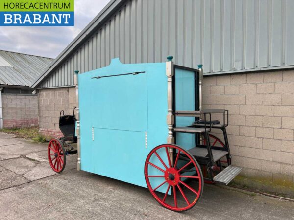 Verkoopwagen Snoepwagen Prinsessenwagen Koets Rijtuig 460 cm Kermis Horeca - Afbeelding 4