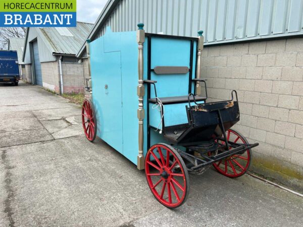 Verkoopwagen Snoepwagen Prinsessenwagen Koets Rijtuig 460 cm Kermis Horeca - Afbeelding 5
