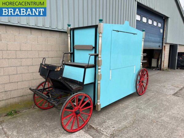 Verkoopwagen Snoepwagen Prinsessenwagen Koets Rijtuig 460 cm Kermis Horeca - Afbeelding 6