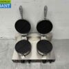 RVS Dubbel Wafelijzer met timer 230V Horeca - Afbeelding 5