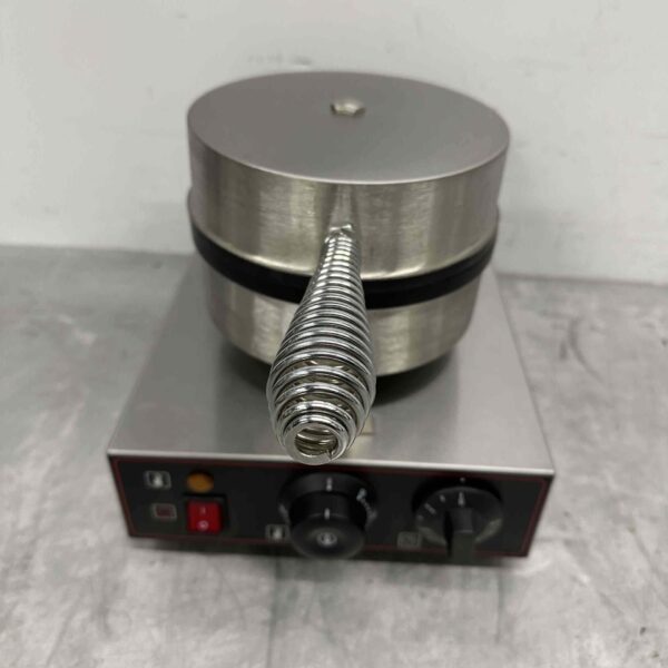 RVS Wafelijzer met timer 230V Horeca