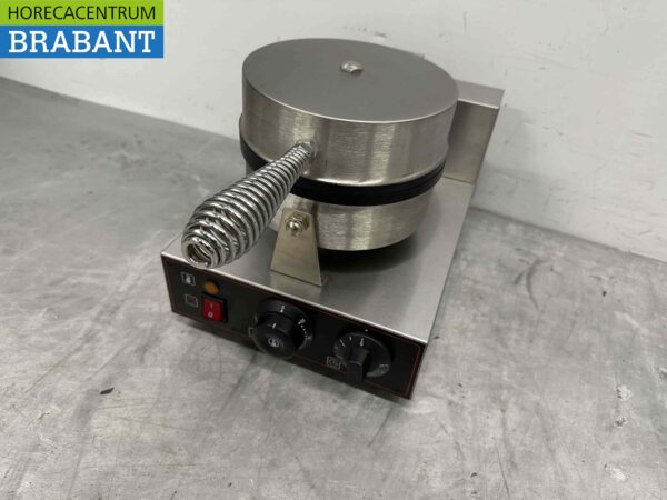 RVS Wafelijzer met timer 230V Horeca - Afbeelding 2