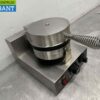 RVS Wafelijzer met timer 230V Horeca - Afbeelding 3