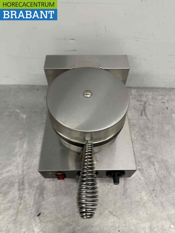 RVS Wafelijzer met timer 230V Horeca - Afbeelding 4