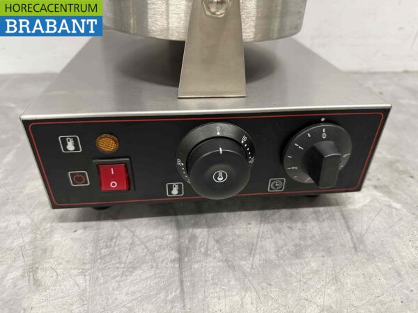 RVS Wafelijzer met timer 230V Horeca - Afbeelding 6