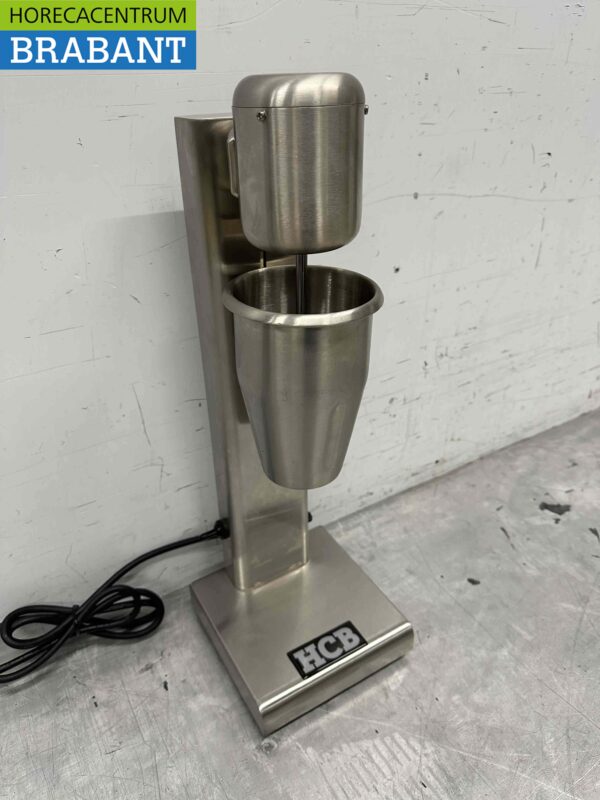 RVS Milkshaker Milk shaker Milkshakemixer 750 ml 230V Horeca - Afbeelding 2