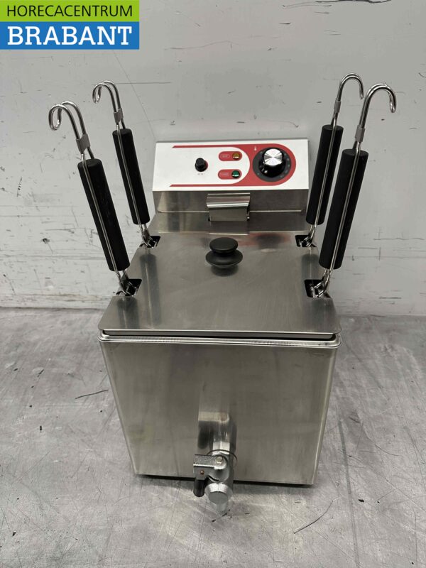 RVS Elektrische pastakoker Pasta 4 mandjes 230V Horeca