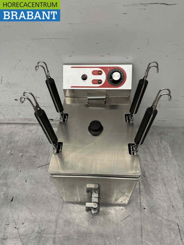 RVS Elektrische pastakoker Pasta 4 mandjes 230V Horeca - Afbeelding 2