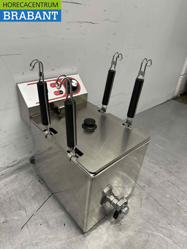 RVS Elektrische pastakoker Pasta 4 mandjes 230V Horeca - Afbeelding 3