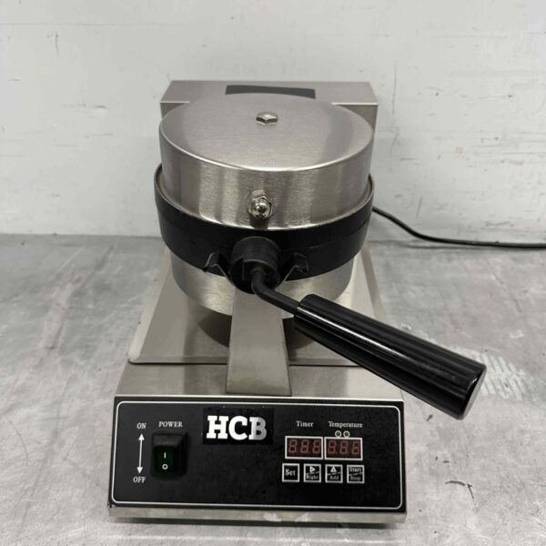 RVS Digitale wafelijzer met timer 230V Horeca