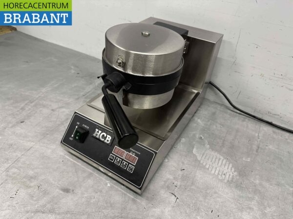 RVS Digitale wafelijzer met timer 230V Horeca - Afbeelding 4