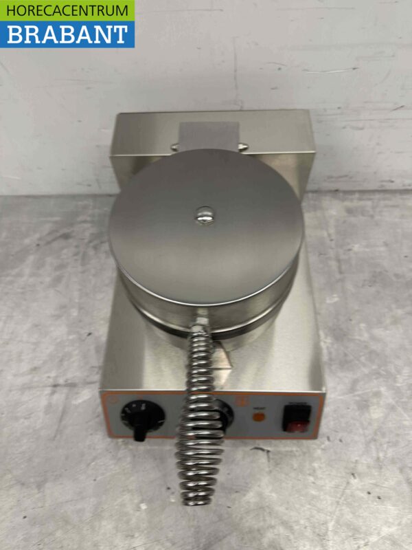 RVS Wafelijzer hartjes met timer 230V Horeca - Afbeelding 2