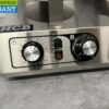 RVS Dubbele Wafelijzer hartjes met timer 230V Horeca - Afbeelding 4