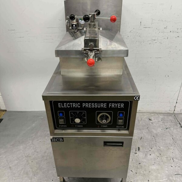 RVS Hogedruk friteuse frituur 24 liter 380V Horeca