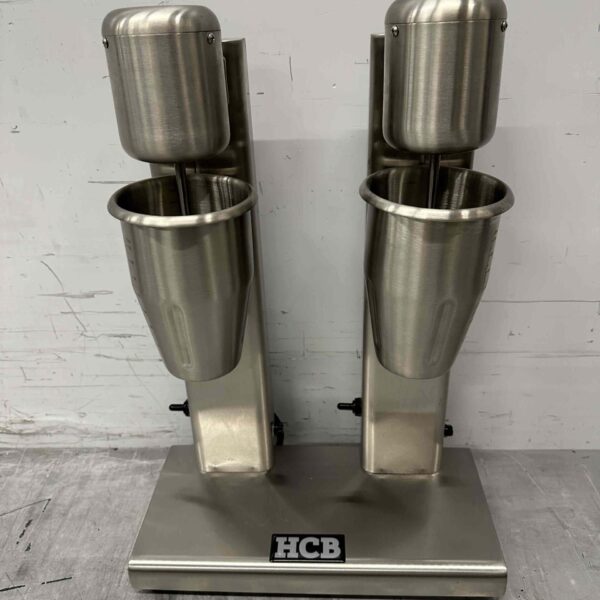 RVS Dubbele Milkshaker Milk shaker Milkshakemixer 750 ml 230V Horeca