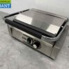 RVS Contactgrill Paninigrill Grill Glad/glad 230V Horeca - Afbeelding 2