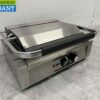 RVS Contactgrill Paninigrill Grill Glad/glad 230V Horeca - Afbeelding 3