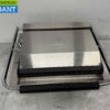 RVS Contactgrill Paninigrill Grill Glad/glad 230V Horeca - Afbeelding 4