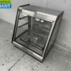 RVS Warmhoudvitrine Warmtevitrine 63,5 cm 230V Horeca - Afbeelding 3
