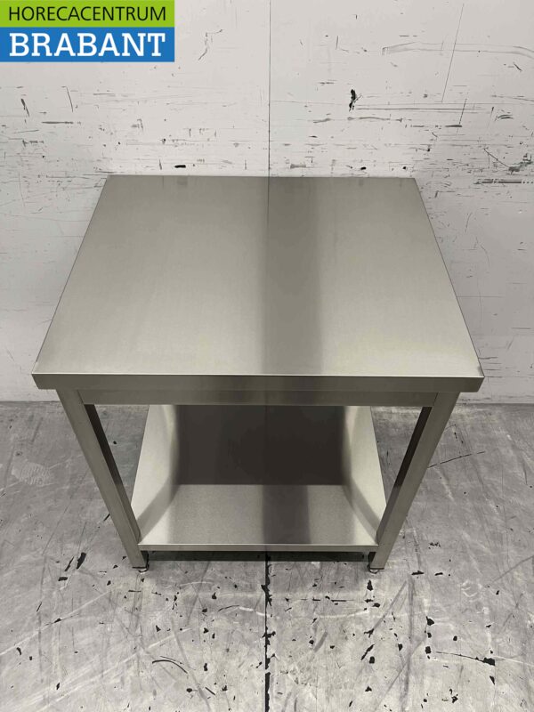 RVS Werktafel Tafel Basic-line 70 x 60 x 85 cm Horeca - Afbeelding 4