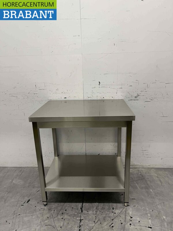 RVS Werktafel Tafel Basic-line 80 x 60 x 85 cm Horeca