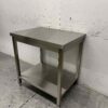 RVS Werktafel Tafel Basic-line 80 x 60 x 85 cm Horeca - Afbeelding 2