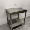 RVS Werktafel Tafel Basic-line 80 x 60 x 85 cm Horeca - Afbeelding 3