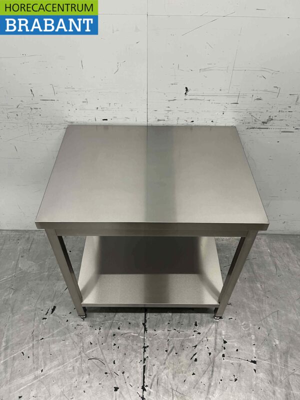 RVS Werktafel Tafel Basic-line 80 x 60 x 85 cm Horeca - Afbeelding 5