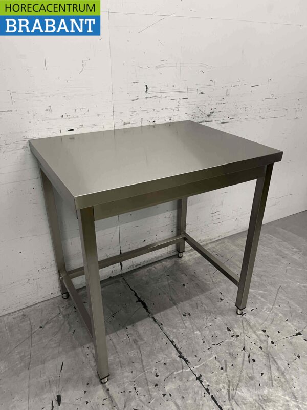 RVS Werktafel Tafel Basic-line 80 x 60 x 85 cm Horeca - Afbeelding 3