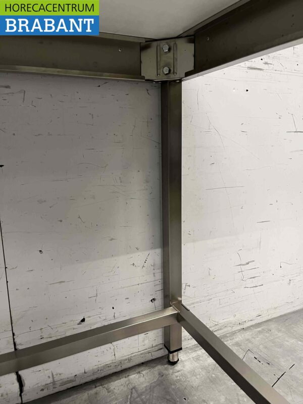 RVS Werktafel Tafel Basic-line 80 x 60 x 85 cm Horeca - Afbeelding 5