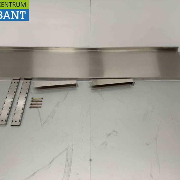 RVS Wandschap Schap Basic-line 150 x 30 cm Horeca