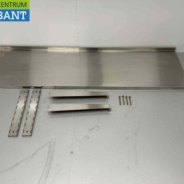 RVS Wandschap Schap Basic-line 150 x 40 cm Horeca