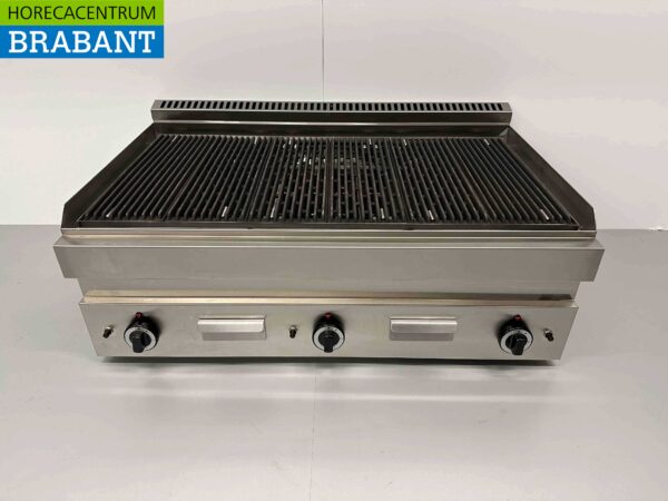 RVS Lavagrill grill steengrill 650 Series 102 cm 16,5 kW Gas Horeca